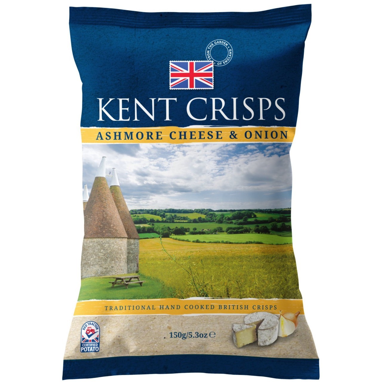 KENT CRISPS ASHMORE ONION 150g