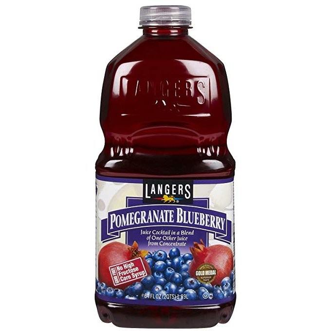LANGERS POMEGRANATE BLUE COCKTAIL 64oz