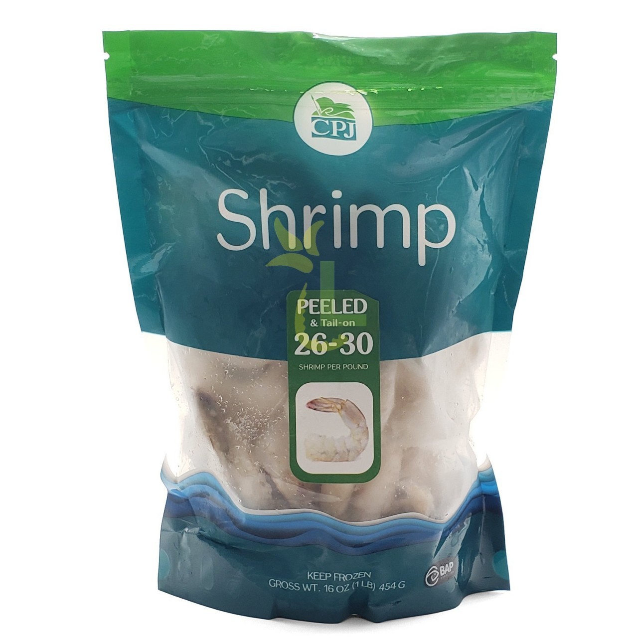 CPJ SHRIMP 26-30 P&D TAIL ON 1lb