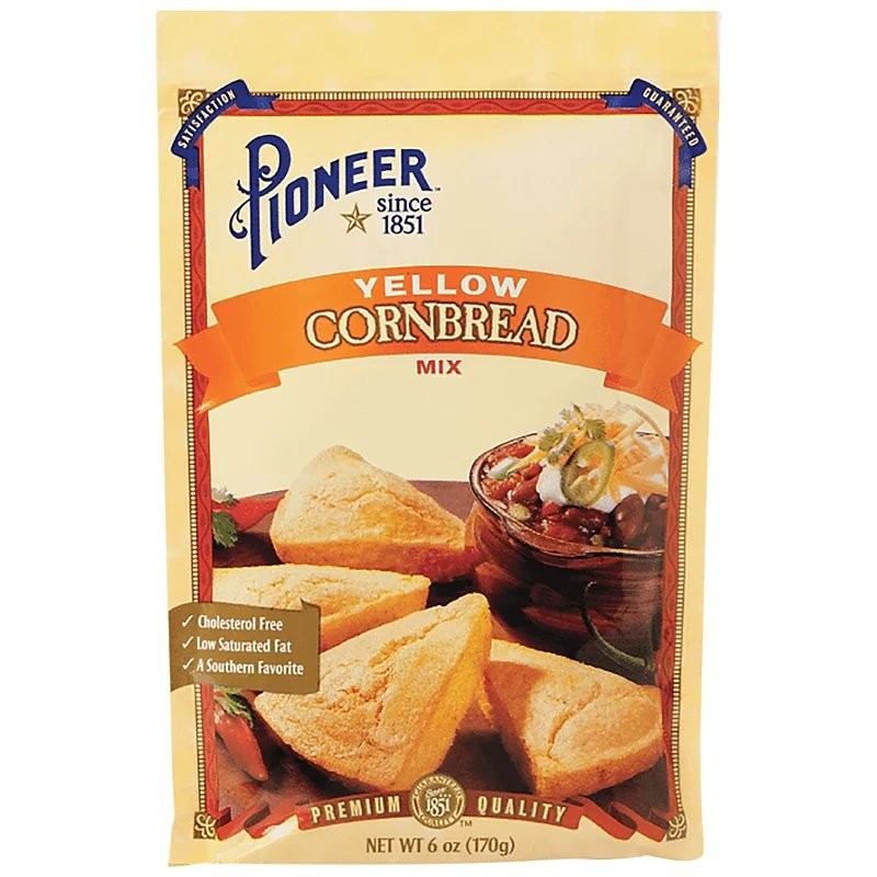 PIONEER YELLOW CORNBREAD MIX 6oz