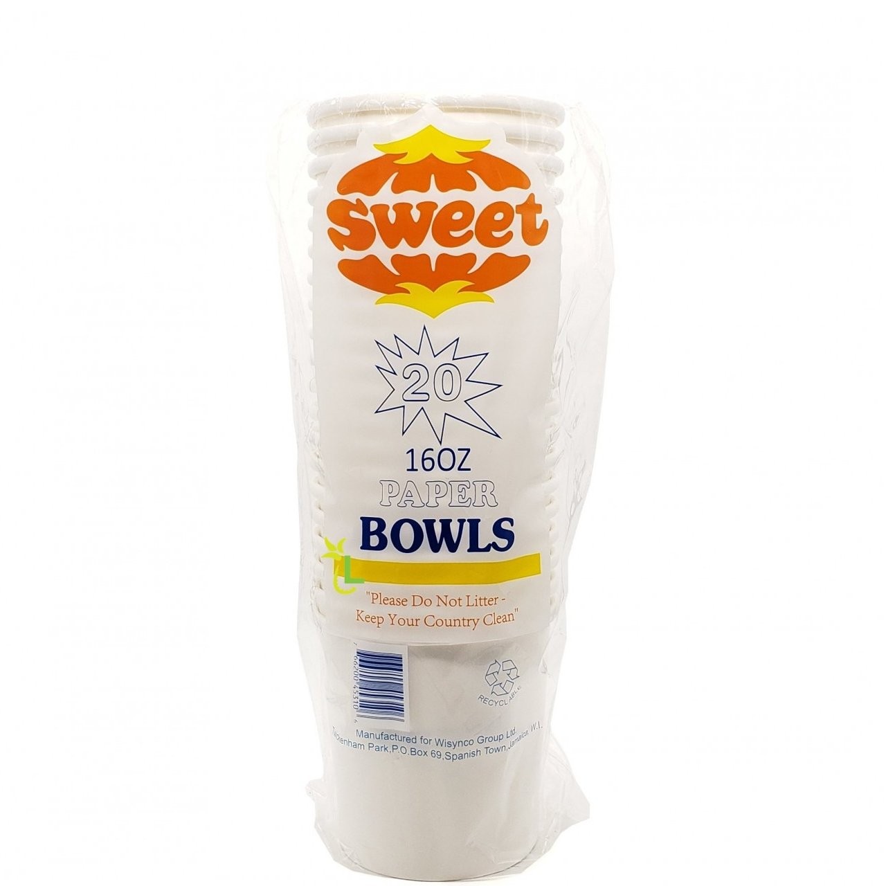 SWEET HOT BOWL 16oz 20s