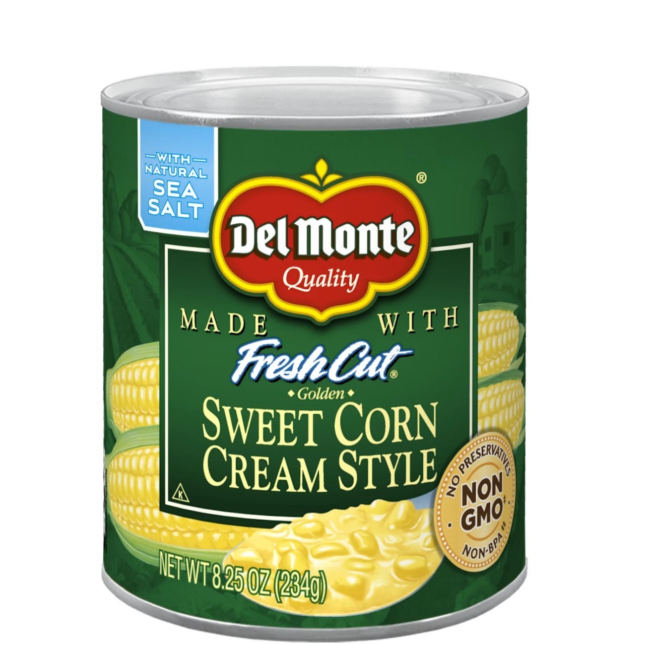 DEL MONTE CORN CREAM STYLE 8.25oz