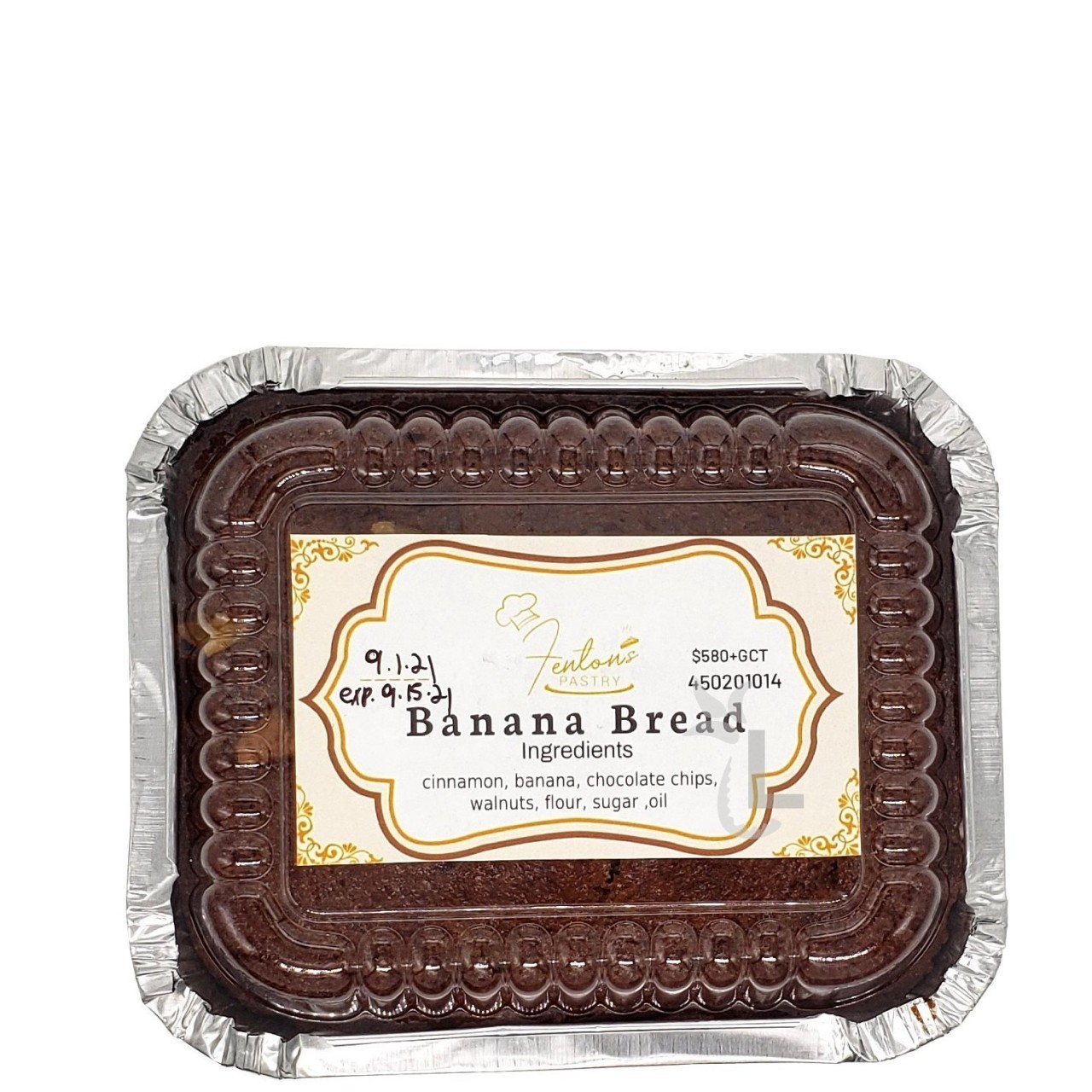 FENTONS BANANA BREAD 1lb