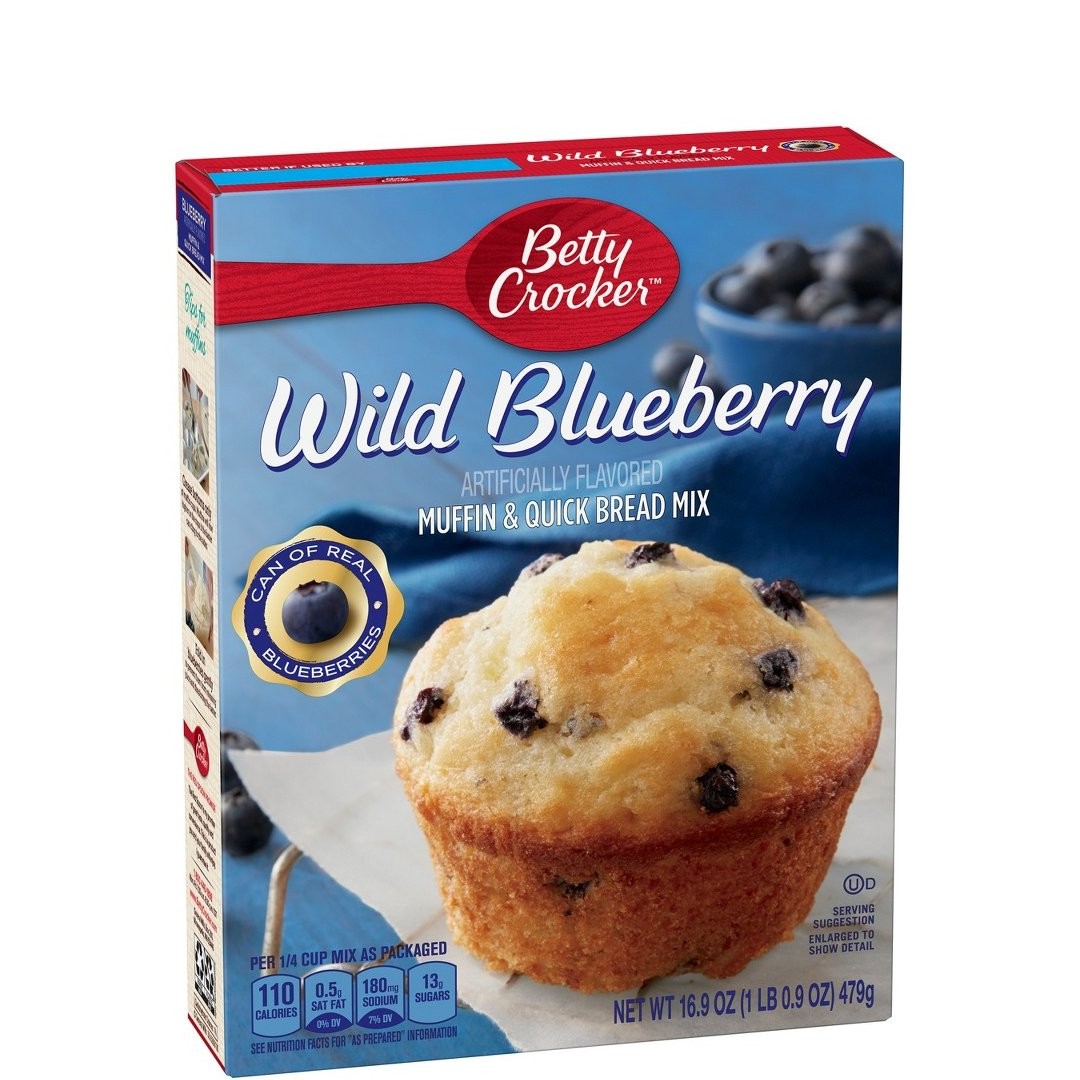 BETTY CRKR MUFFIN WILD BLUEBERRY 479g