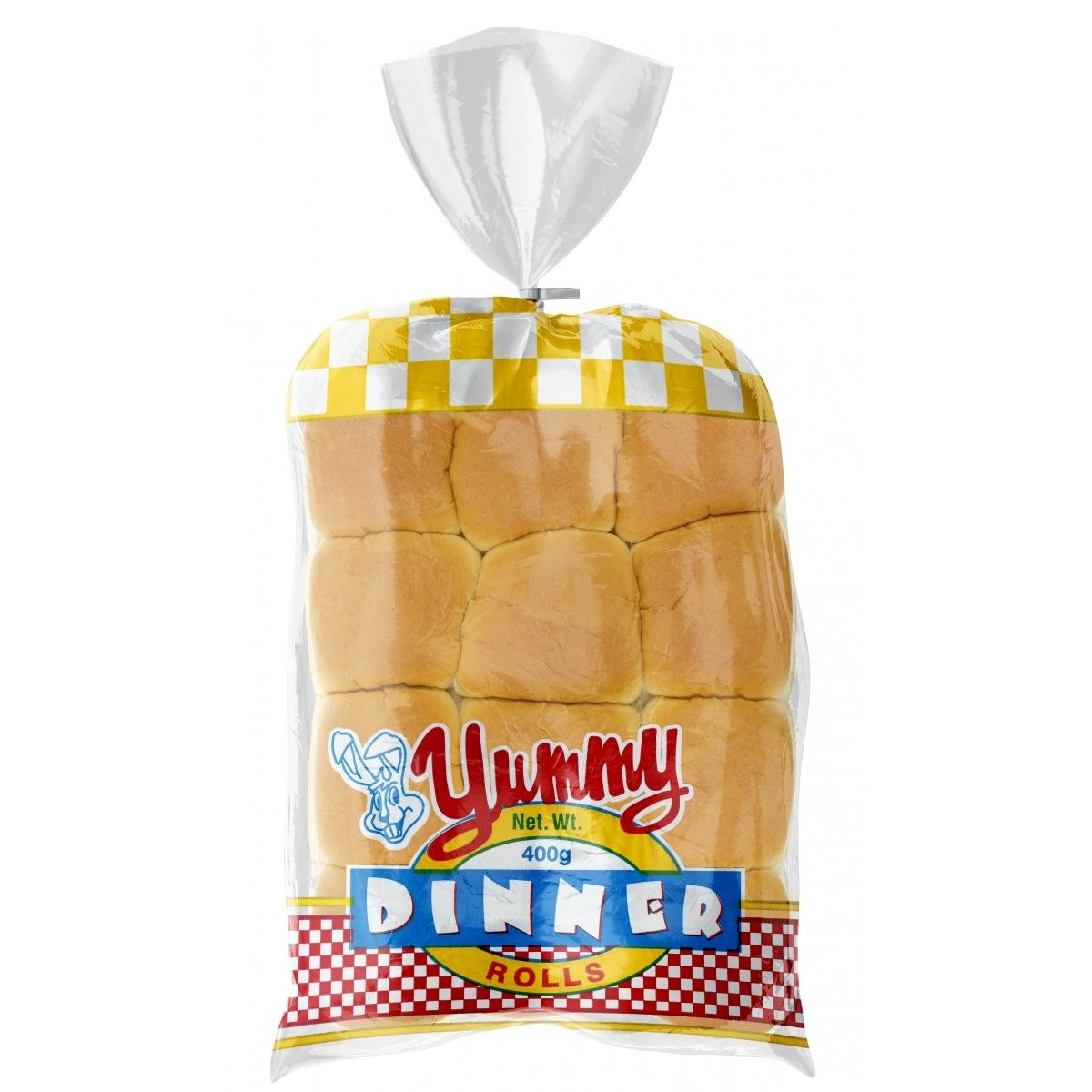 YUMMY ROLLS DINNER WHITE 12s