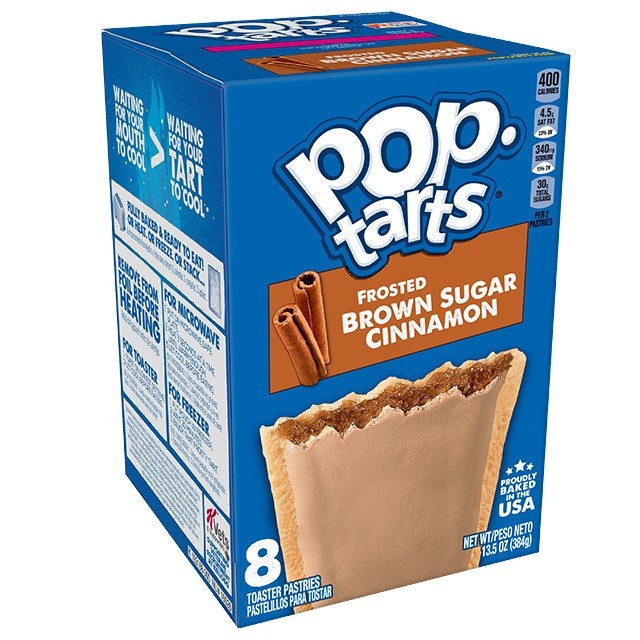 KELLOGGS POP TART FROSTED BROWN SUGAR CI