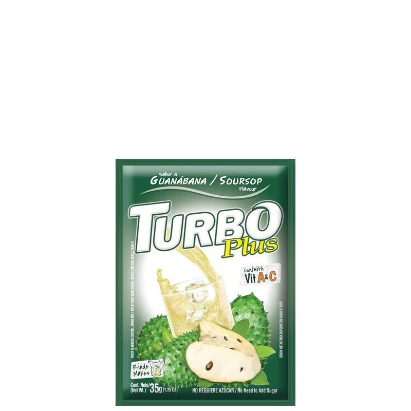 TURBO PLUS MIX SOURSOP 35g