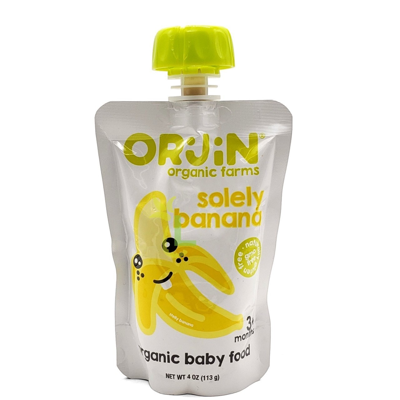 ORIJIN BABY FOOD SOLELY BANANA 113g