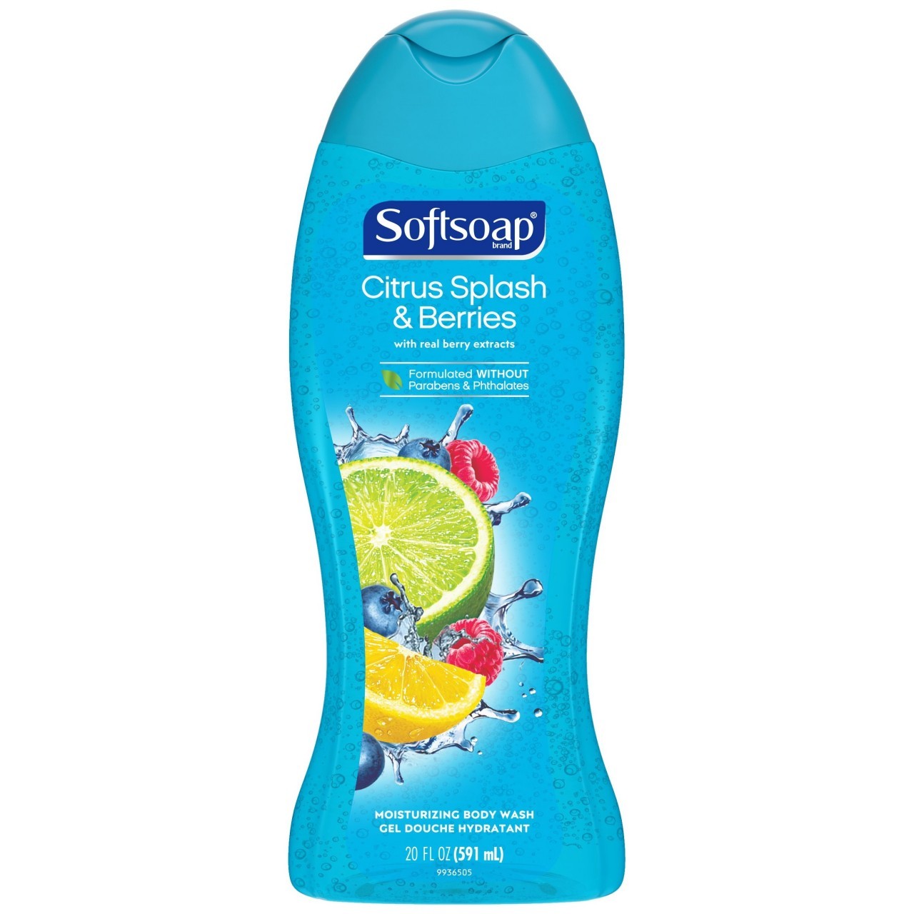 SOFTSOAP BODY WASH CITRUS/S BERRY/F 20z