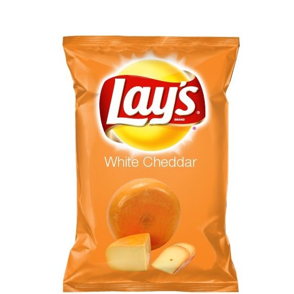 LAYS WHITE CHEDDAR 32g