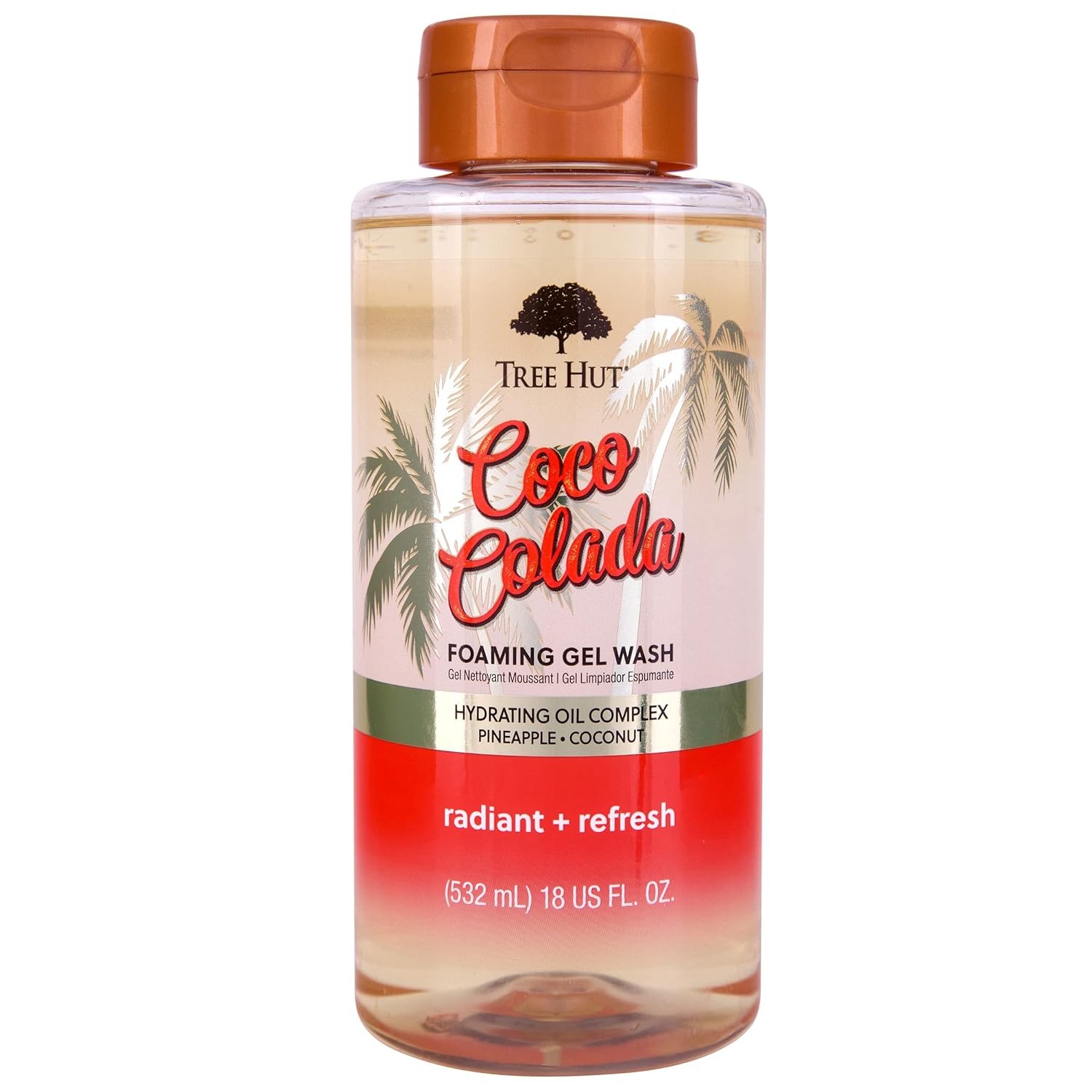 Tree Hut Coco Colada Foaming Gel Wash 18 OZ