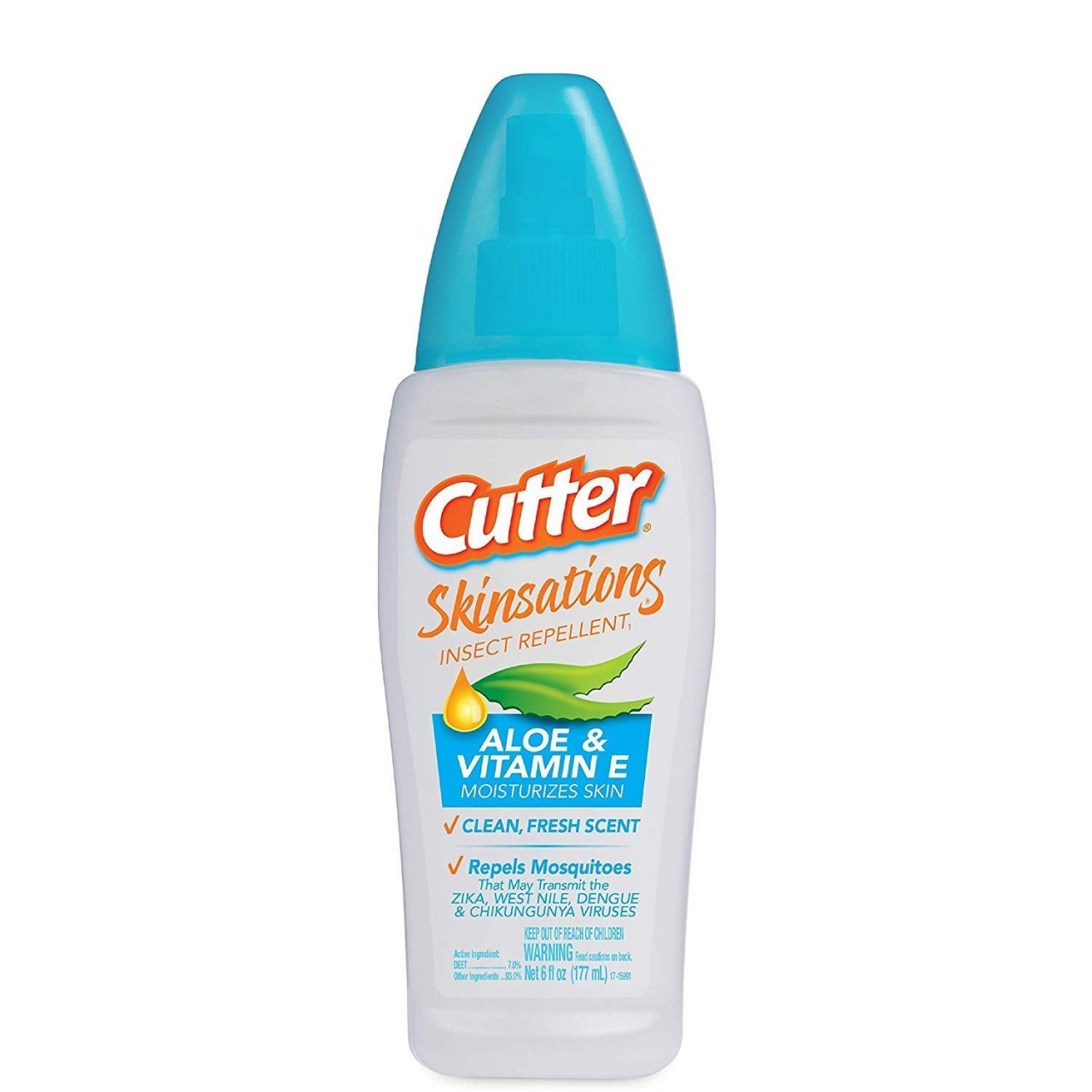 CUTTER INSECT REPELLENT ALOE VIT E 6oz