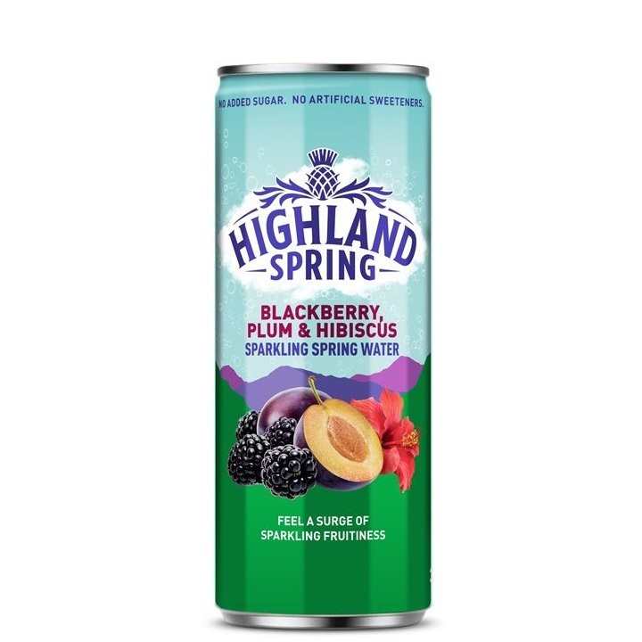 HIGHLAND SPRING SPARK BERRY PLUM 330ml