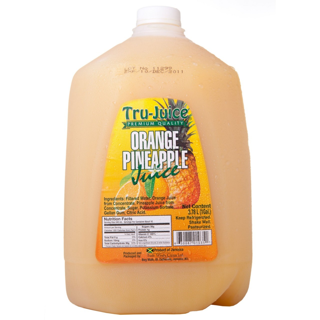 TRU-JUICE ORANGE PINEAPPLE 3.78L