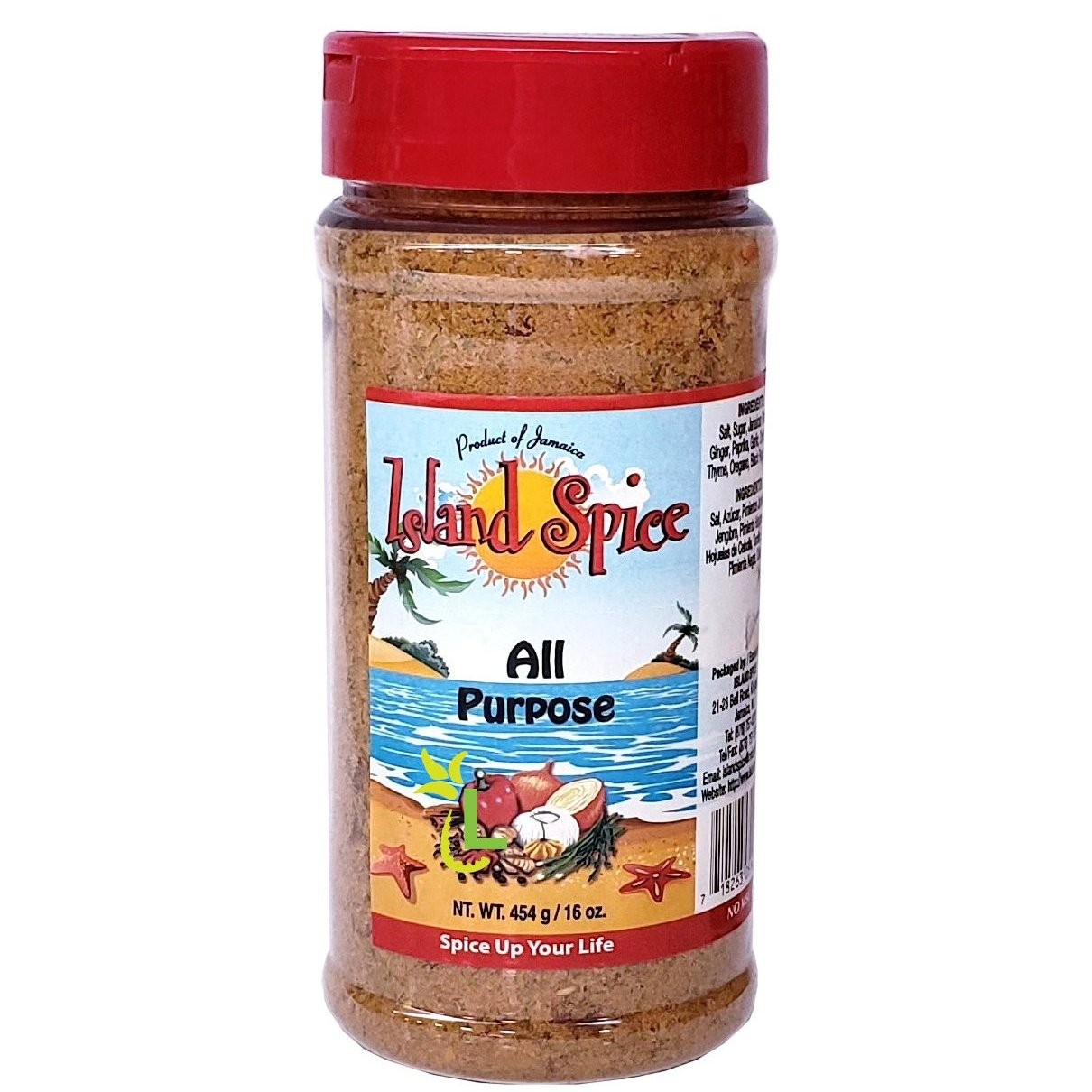 ISLAND SPICE ALL PURPOSE SEASONING 16oz
