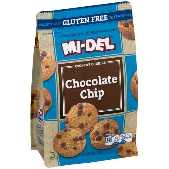 MI-DEL COOKIES CHOCOLATE CHIP GF 8oz