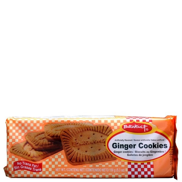 BUTTERKIST COOKIES GINGER 150g