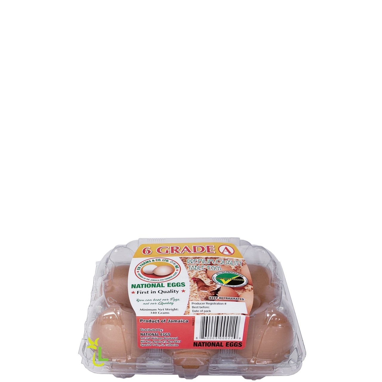 ER FARMS EGGS NATIONAL GRADE A 6s