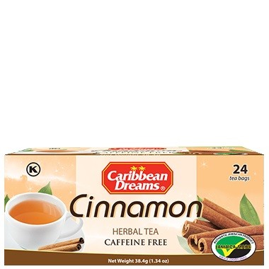 CARIB DREAMS TEA CINNAMON 24s