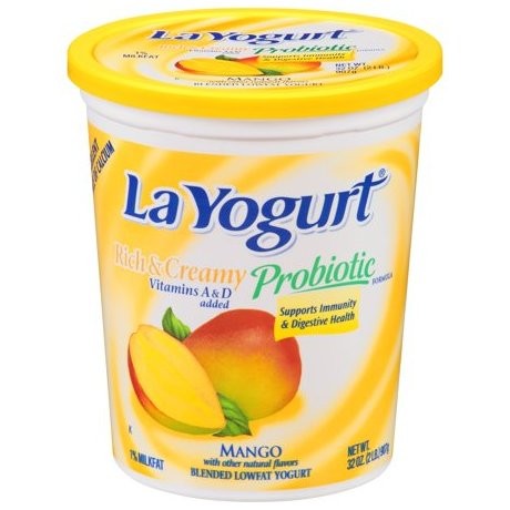 LA YOGURT RICH CREAMY MANGO 32oz