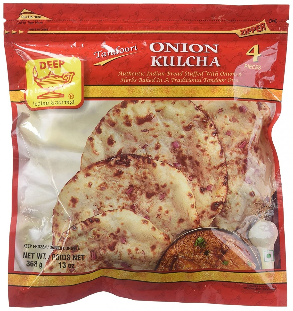 TANDOOR CHEF ONION KULCHA 5ct