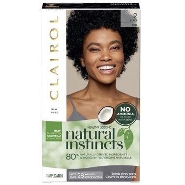CLAIROL NAT INST 2 BLACK