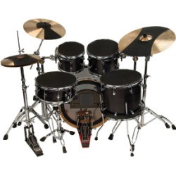 Evans Sound Off SOSETFSN Fusion Complete Drum Set Mute Box Set