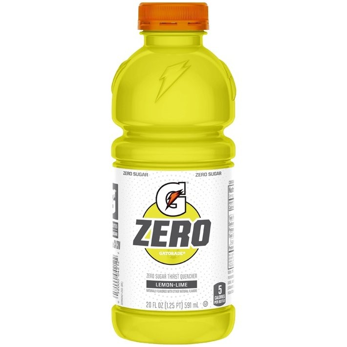 GATORADE ZERO LEMON LIME 20oz