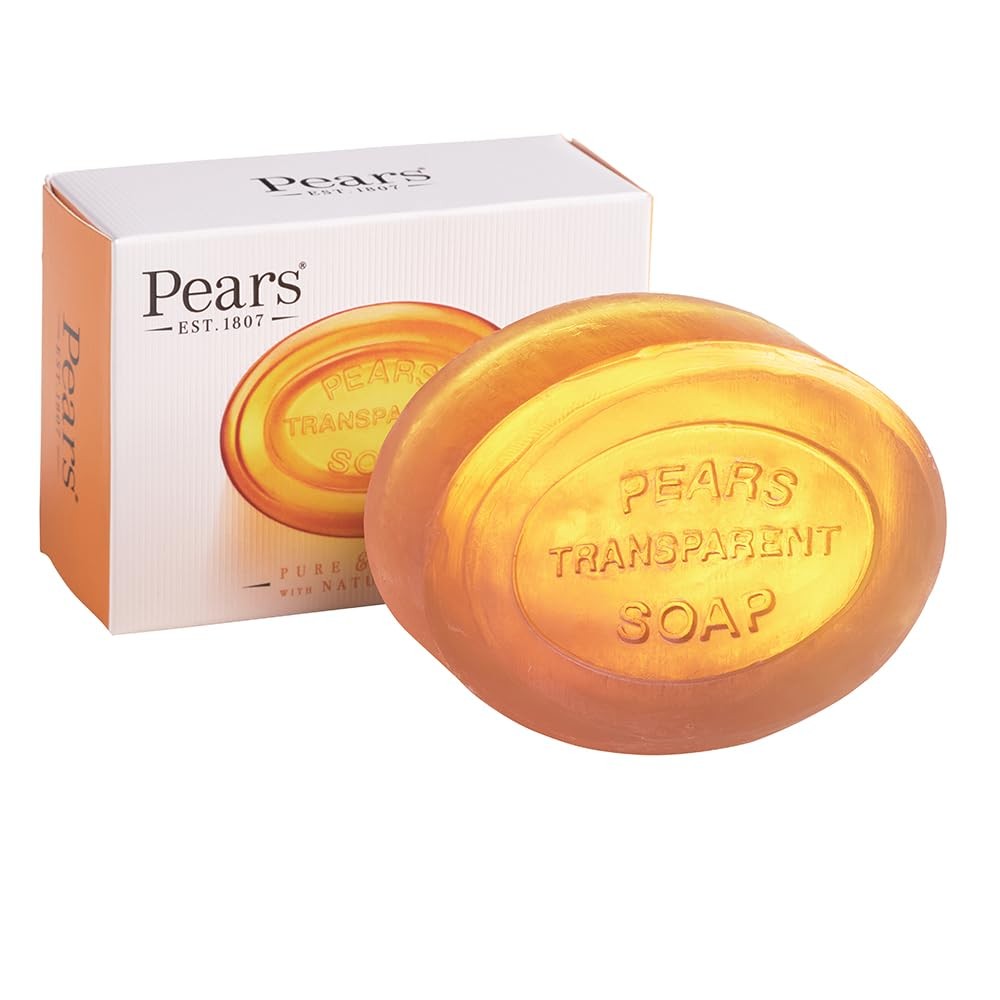 Pears Transparent Soap w/ Natural Oils, 125g