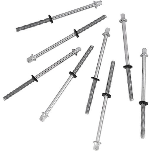 PDP by DW 12-24 Standard Tension Rods W/Nylon Washers 100mm - 8 pack
