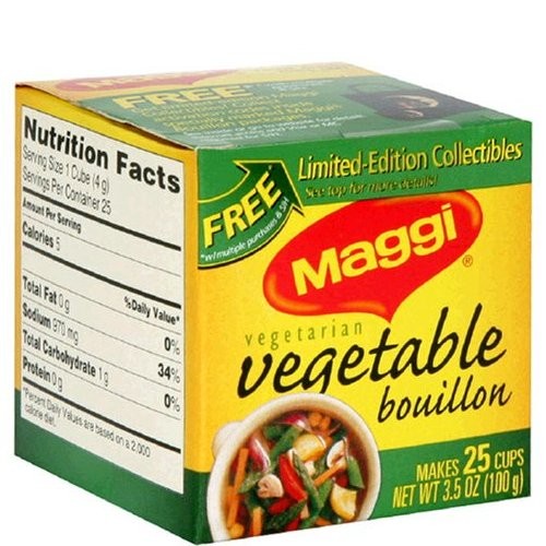 MAGGI CUBES VEGETABLE 100g