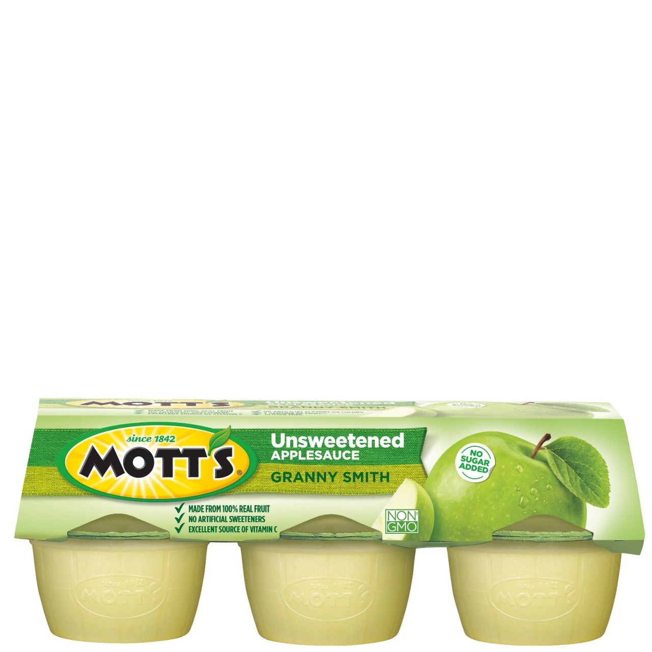 MOTTS APPLE SAUCE GRANNY SMITH 6x4oz