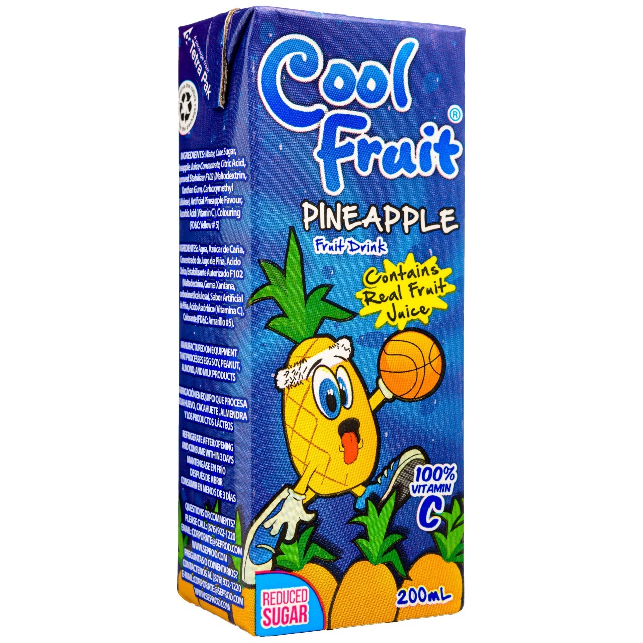 COOL FRUIT PINEAPPLE 200ml