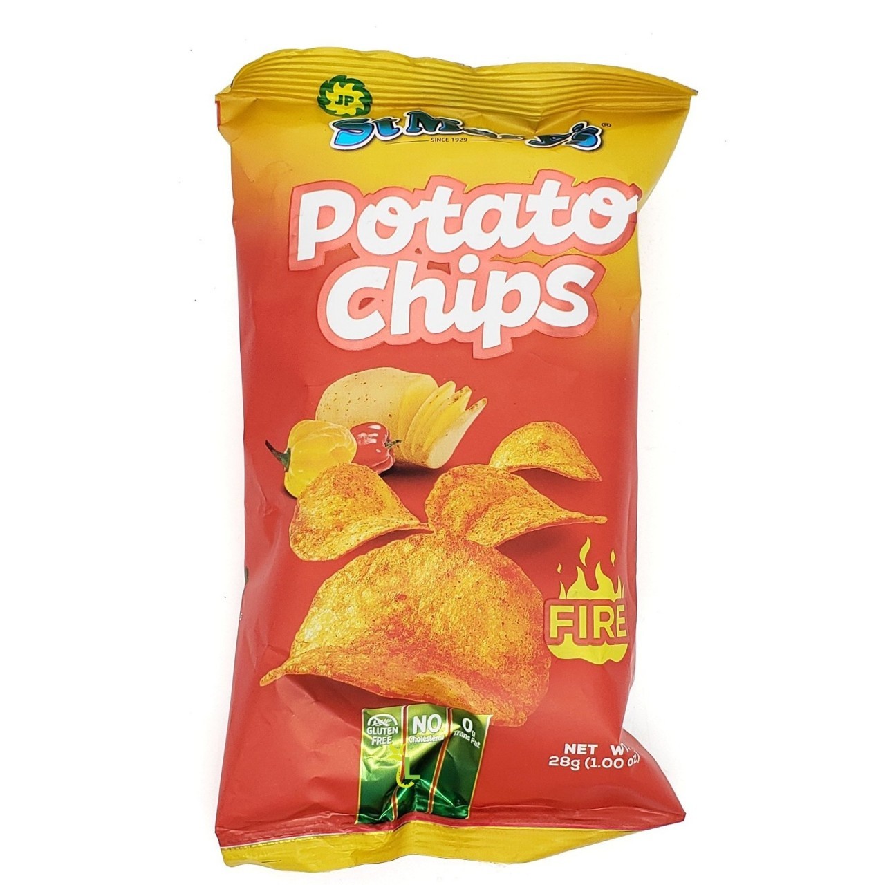 ST MARYS POTATO CHIPS FIRE 28g