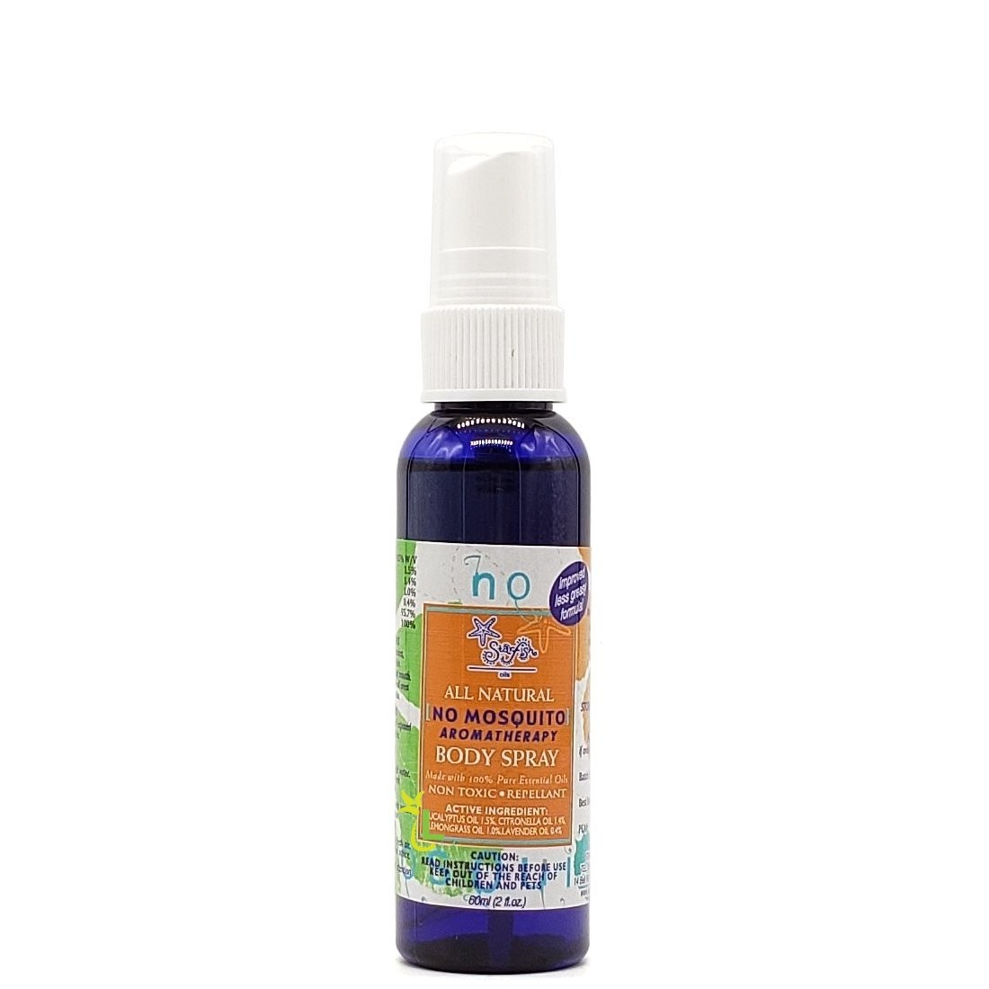 NO MOSQUITO BODY SPRAY 2oz