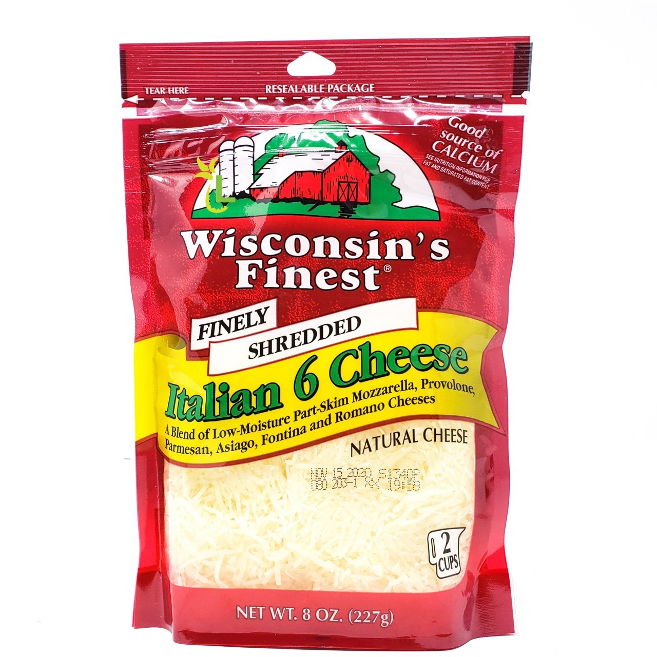 WISCONSIN FINEST SHRED ITALIAN 8oz