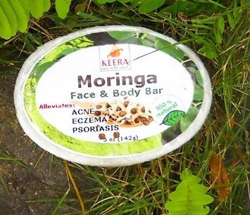 Keera Naturally You Moringa Face & Body Bar Soap 5oz