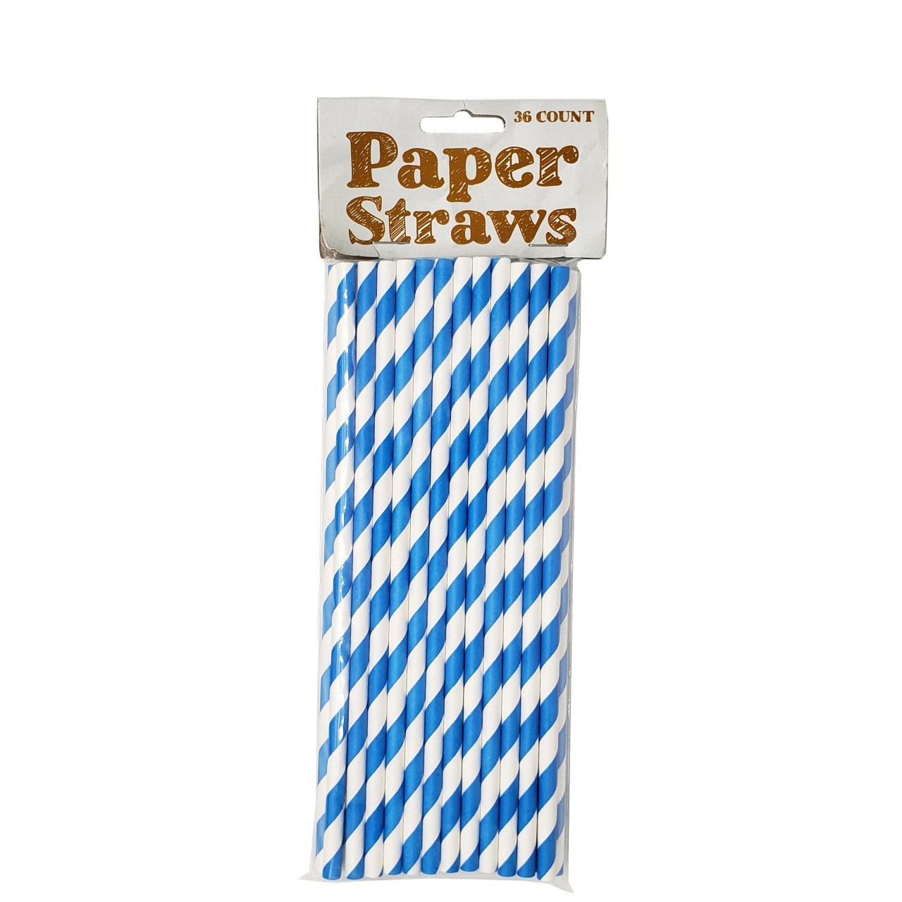 DELUXE IMPORT PAPER STRAWS 36ct
