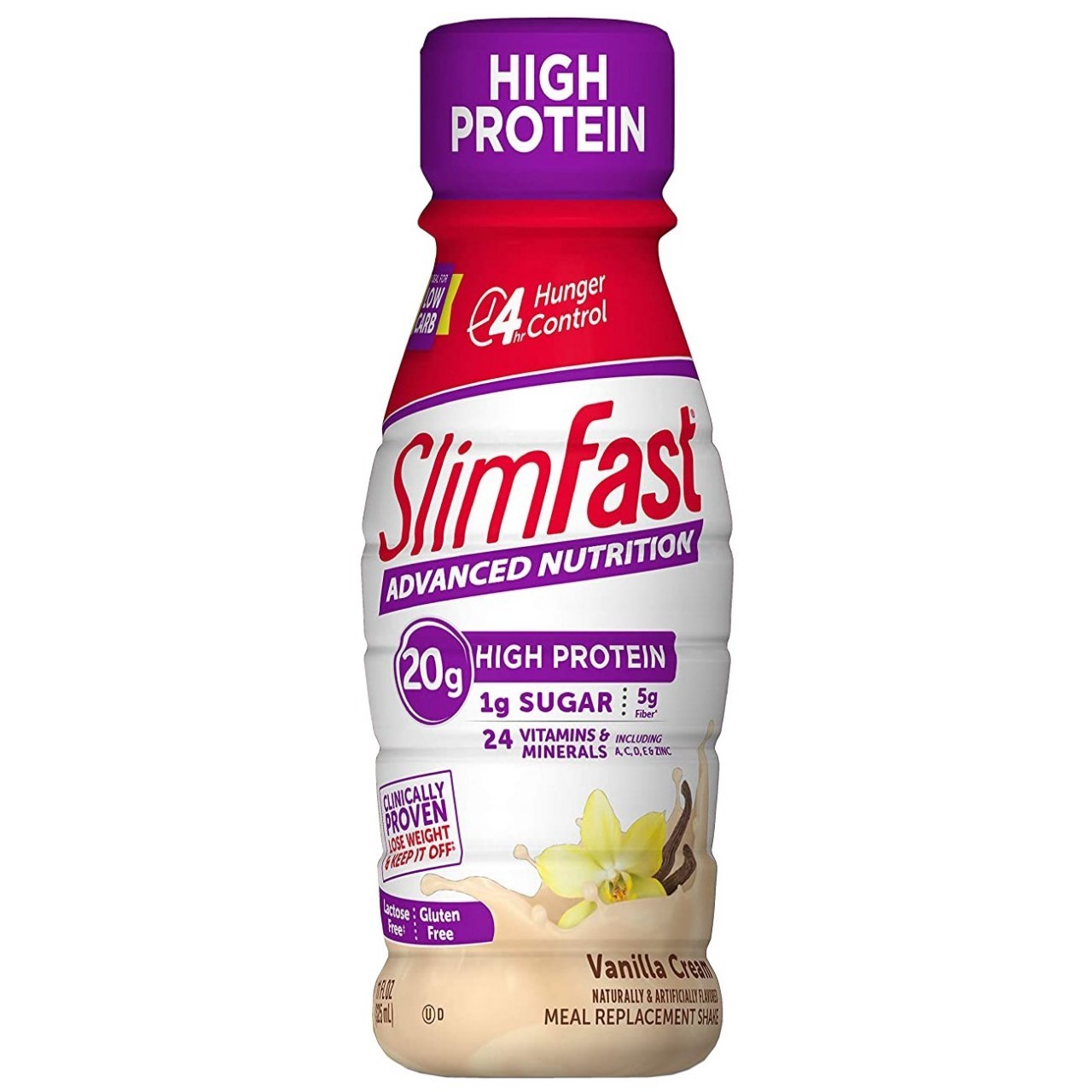 SLIM FAST NUTRITION VANILLA CREAM 11oz