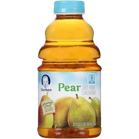 GERBER 1 JUICE PEAR 946ml