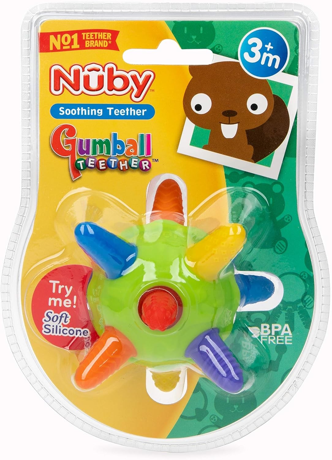 Nuby Soothing Gumball Teether