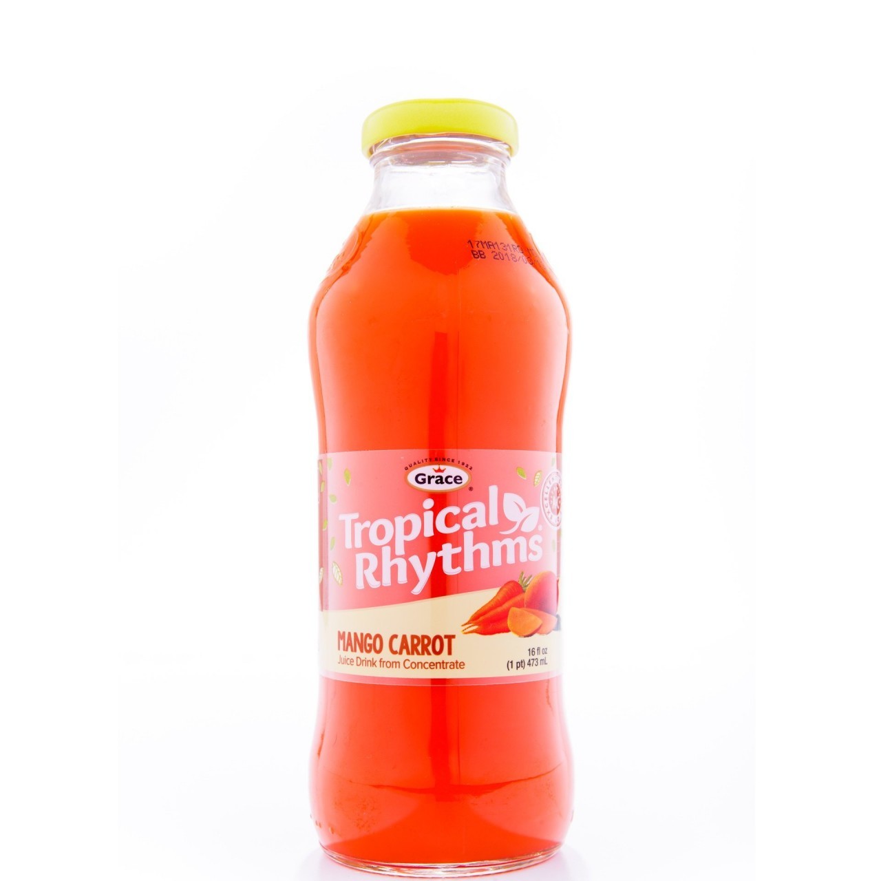 GRACE T RHYTHMS MANGO CARROT R/SUG 16oz
