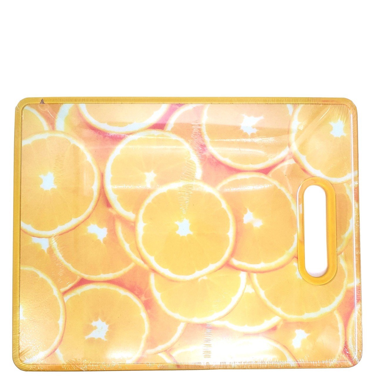 CUTTING BOARD PLASTIC FRUITS 1ct