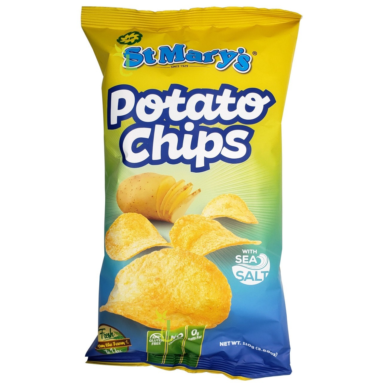 ST MARYS POTATO CHIPS SEA SALT 110g