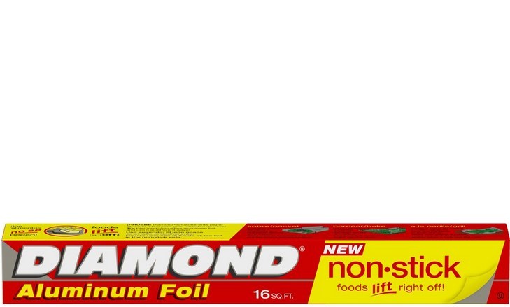 DIAMOND ALUMINUM FOIL NON-STICK 16sqft