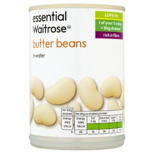 WAITROSE BEANS BUTTER 400g