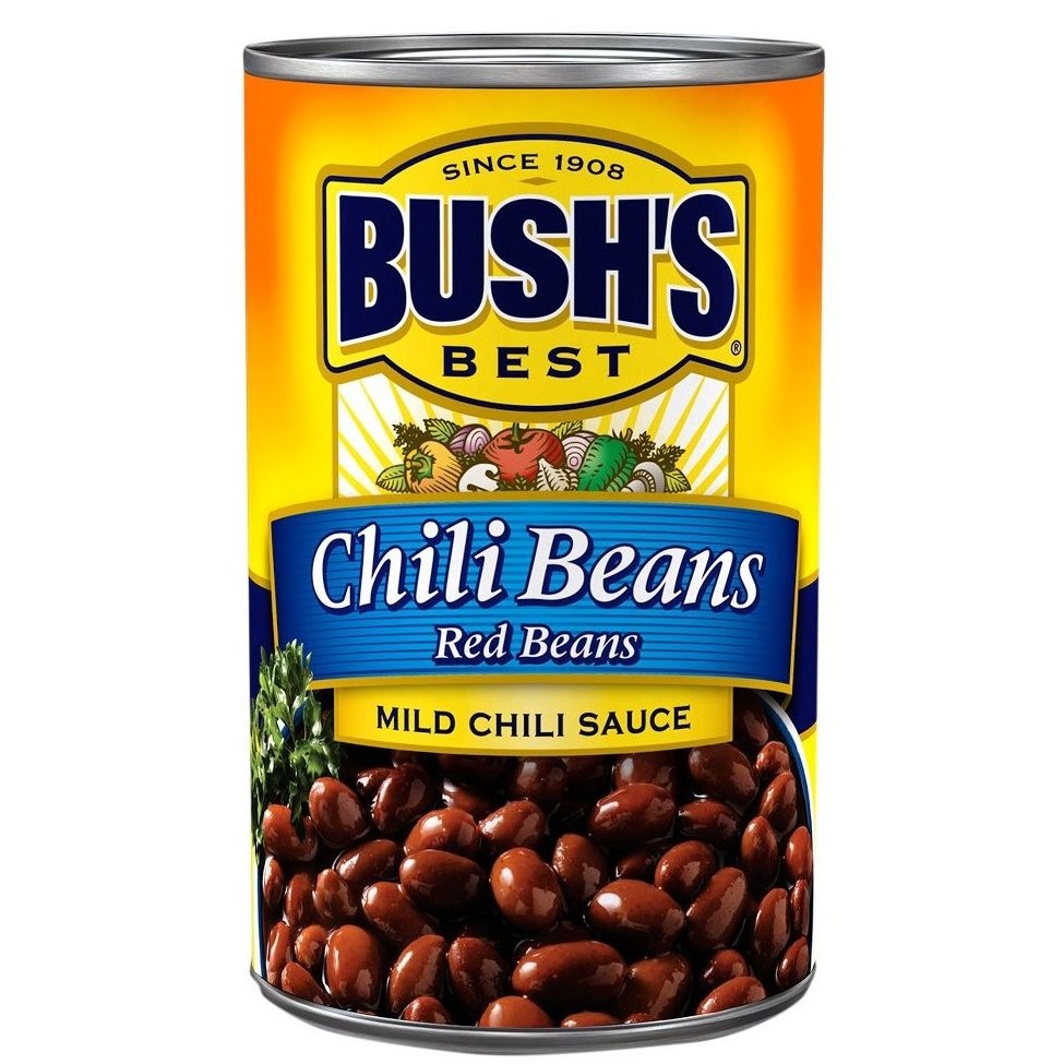 BUSHS CHILI BEANS MILD SCE 454g