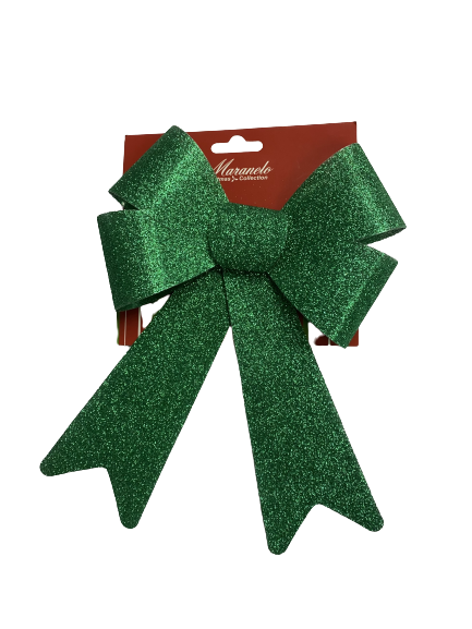 Christmas Bow Green