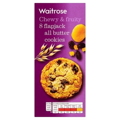 WAITROSE COOKIES FLAP JACK 200g