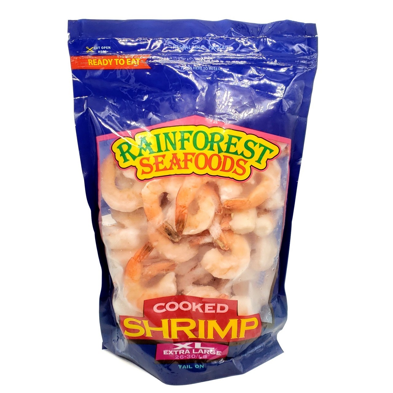 RAINFOREST SHRIMP 26-30 CKD XL 2lb